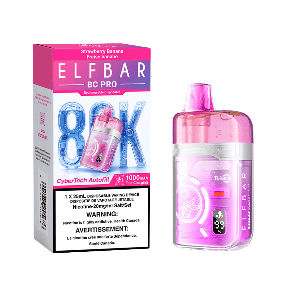 Elf Bar BC Pro 80K - Strawberry Banana