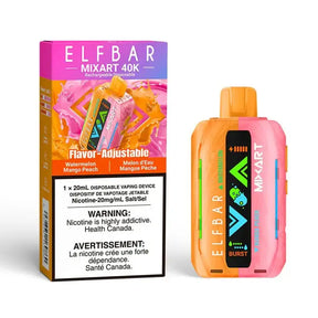 Elfbar MixArt 40K - Pastèque Mangue Pêche - Vape jetable - Vapeshop Mania