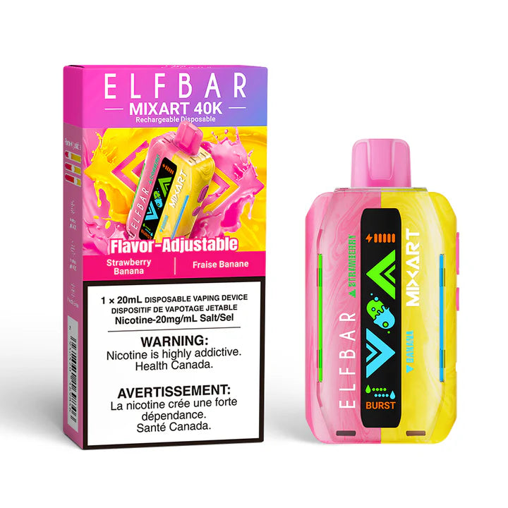 Elfbar MixArt 40K Disposable - Strawberry Banana