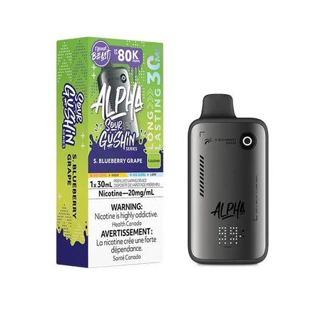 Flavour Beast Alpha 80K - Gushin S. Blueberry Grape