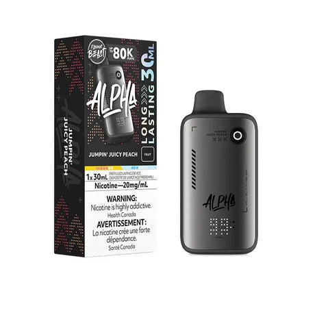Flavour Beast Alpha 80K - Pêche juteuse et pétillante