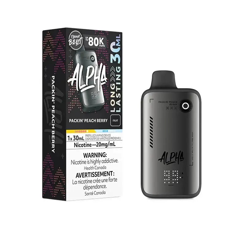 Flavour Beast Alpha 80K - Packin' Peach Berry