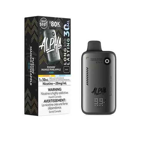 Flavour Beast Alpha 80K - Pushin' Mango Pineapple Iced