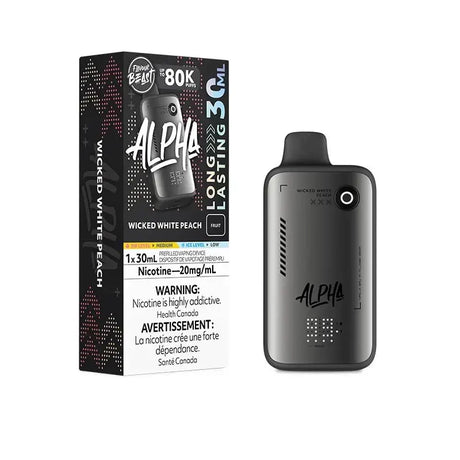 Flavour Beast Alpha 80K - Wicked White Peach