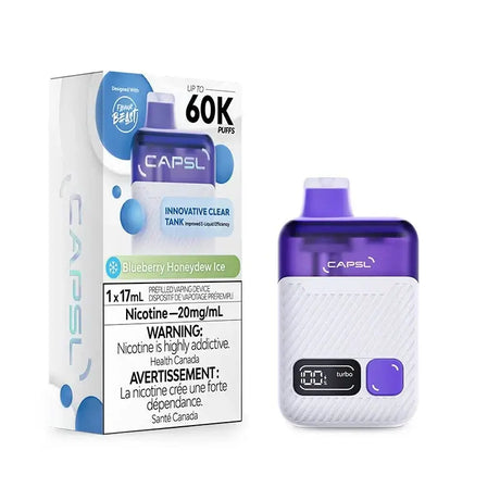 Flavour Beast CAPSL 60K - Blueberry Honeydew Ice