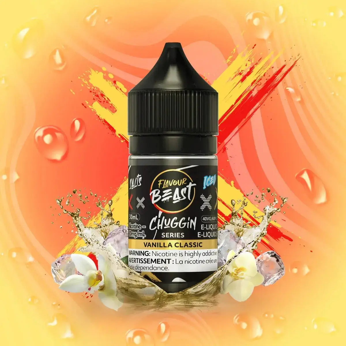 Flavour Beast Chuggin - Vanilla Classic Ice - Salt Nic E-Liquid