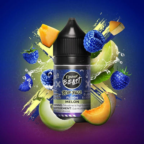 Flavour Beast Fuzion - Blue Razz Melon - Salt Nic E-Liquid