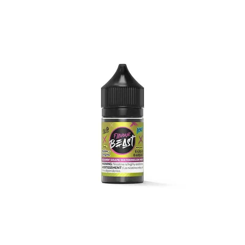 Flavour Beast - Gleamin' Grape Watermelon Mint - Salt Nic E-Liquid