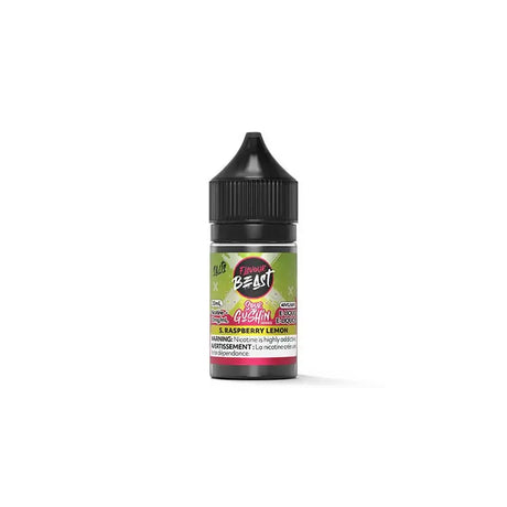 Flavour Beast Gushin - Raspberry Lemon - Salt Nic E-Liquid