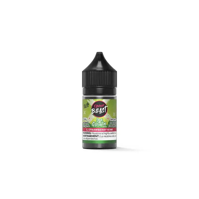 Flavour Beast Gushin - Strawberry Kiwi - Salt Nic E-Liquid