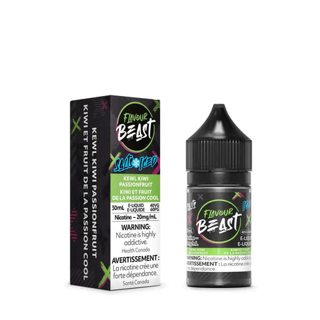 Flavour Beast - Kewl Kiwi Passionfruit Ice - Salt Nic E-Liquid