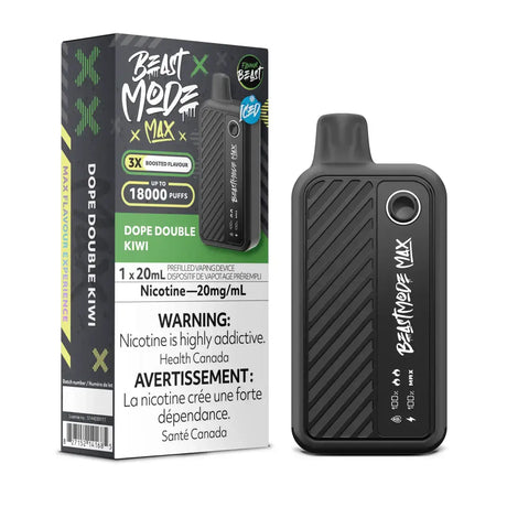 Flavour Beast Mode Max 18K - Dope Double Kiwi Ice
