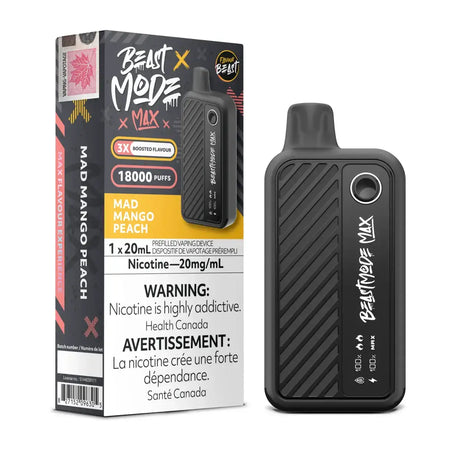 Flavour Beast Mode Max 18K - Mad Mango Peach