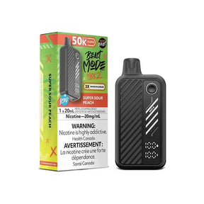 Flavour Beast Mode Max 2 50K - Super Sour Peach Ice