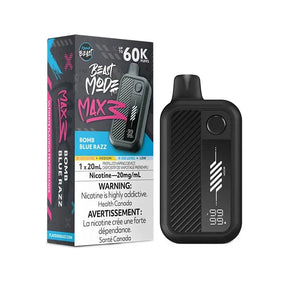 Flavour Beast Mode Max 3 60K - Bomb Blue Razz