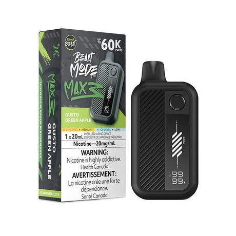 Flavour Beast Mode Max 3 60K - Gusto Green Apple