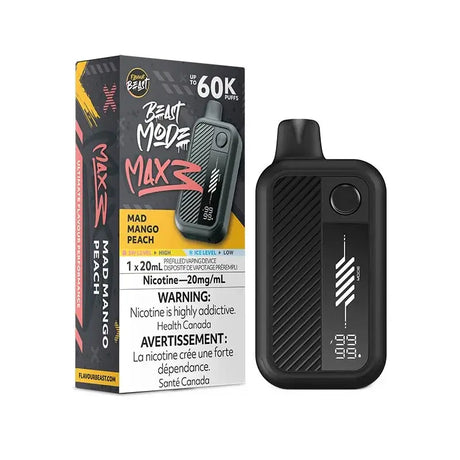 Flavour Beast Mode Max 3 60K - Mad Mango Peach