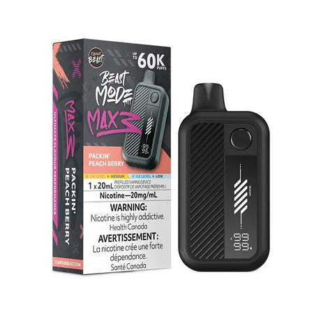 Flavour Beast Mode Max 3 60K - Packin' Peach Berry