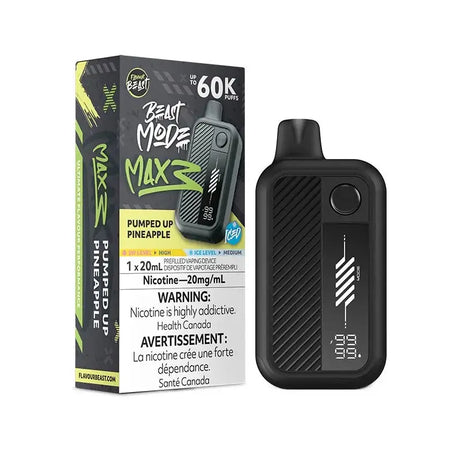 Flavour Beast Mode Max 3 60K - Pumped Up Pineapple Iced