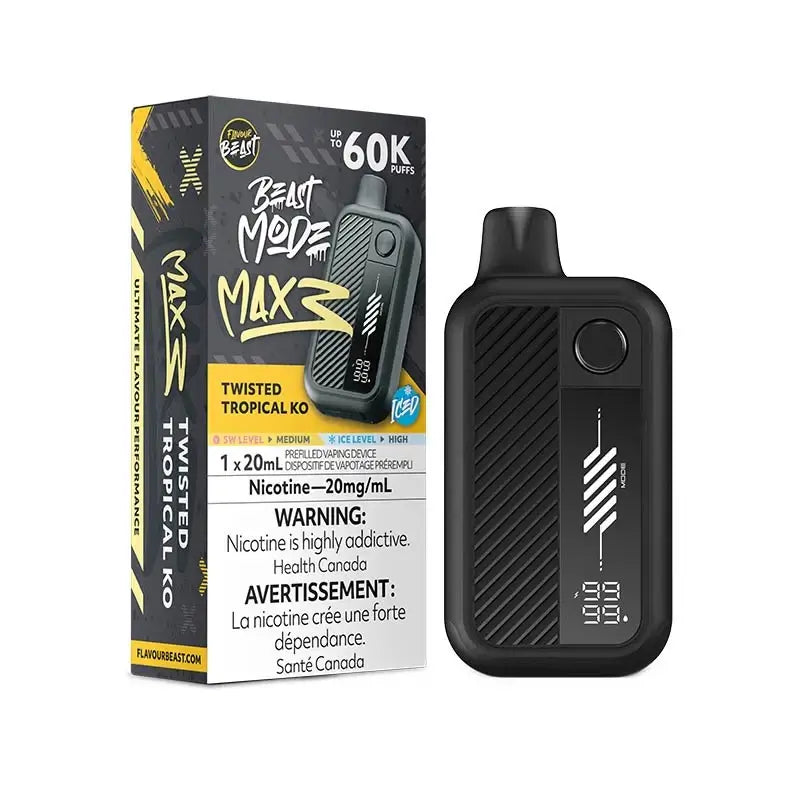 Flavour Beast Mode Max 3 60K - Twisted Tropical KO Iced