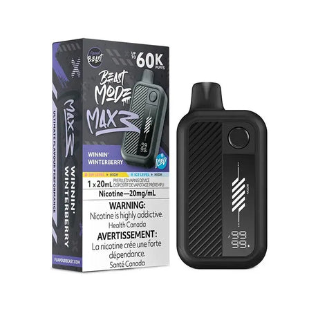 Flavour Beast Mode Max 3 60K - Winnin' Winterberry Iced