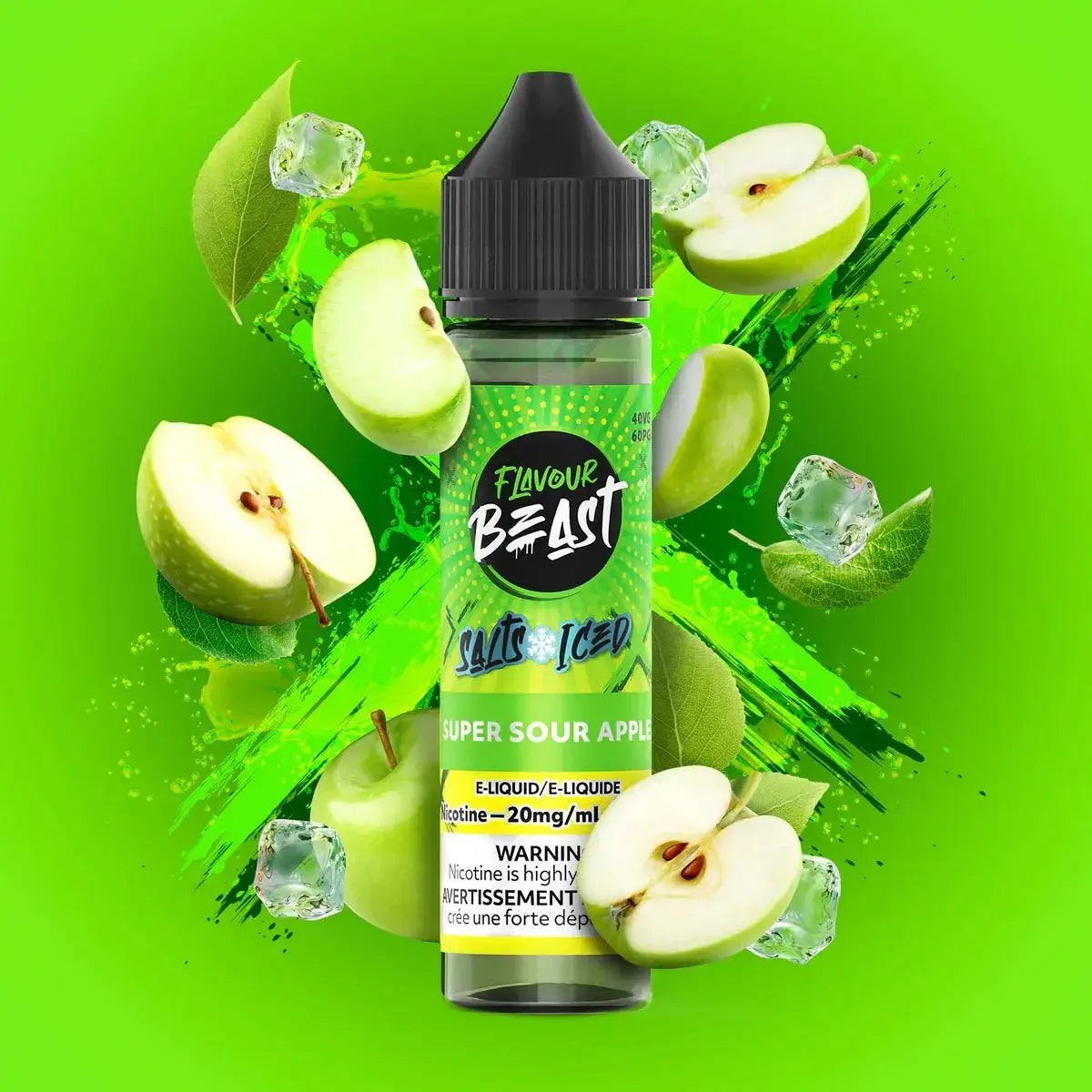 Flavour Beast - Super Sour Apple - Salt Nic E-Liquid