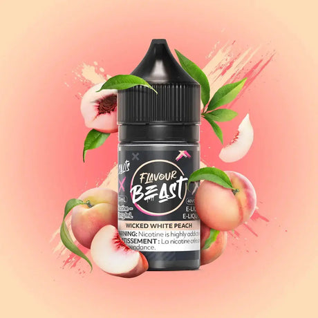Flavour Beast - Wicked White Peach - Salt Nic E-Liquid