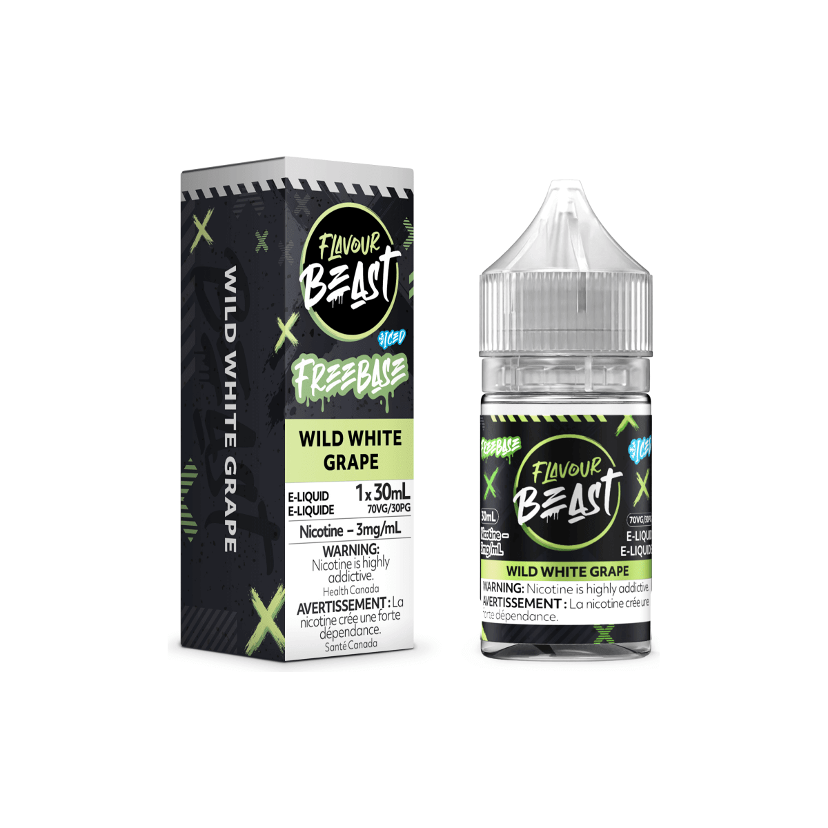 Flavour Beast - Wild White Grape Ice - E-Liquid