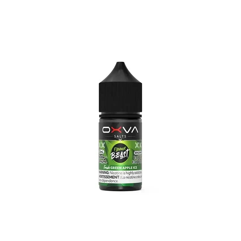 Flavour Beast X OXVA - Green Apple Ice - Salt Nic E-Liquid