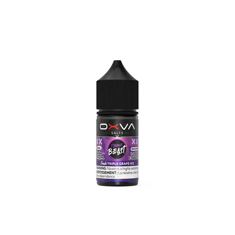 Flavour Beast X OXVA - Triple Grape Ice - Salt Nic E-Liquid