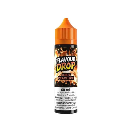 Flavour Drop - Juicy Peach Ice - E-liquide 60 ml