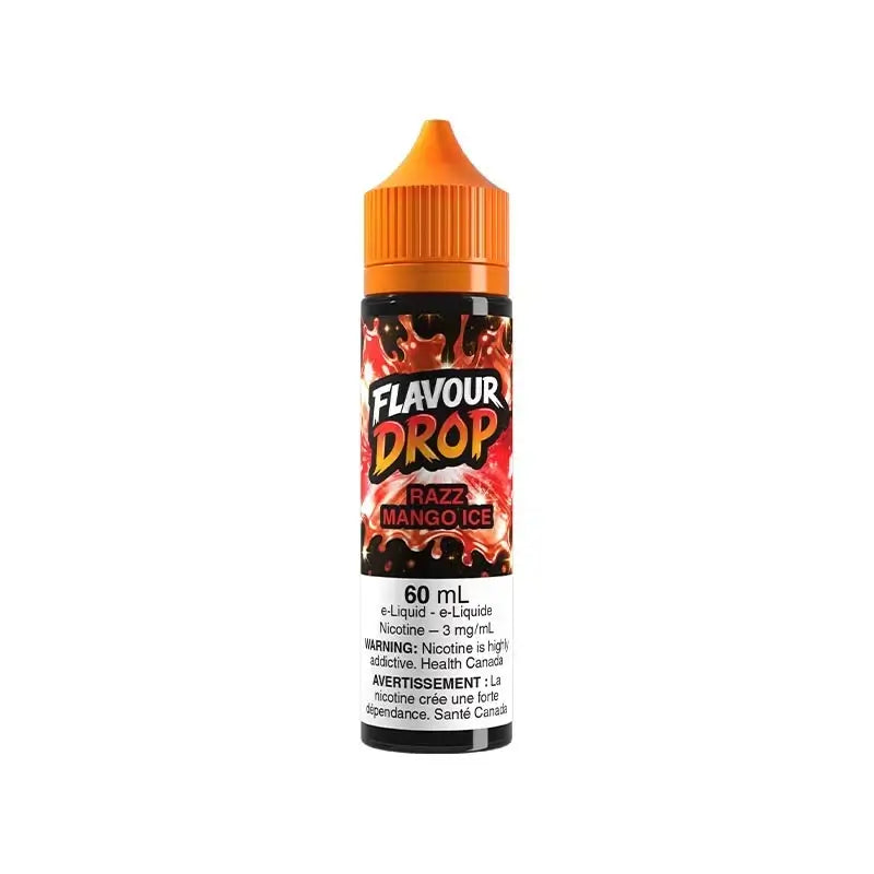Flavour Drop - Razz Mango Ice - E-liquide 60 ml