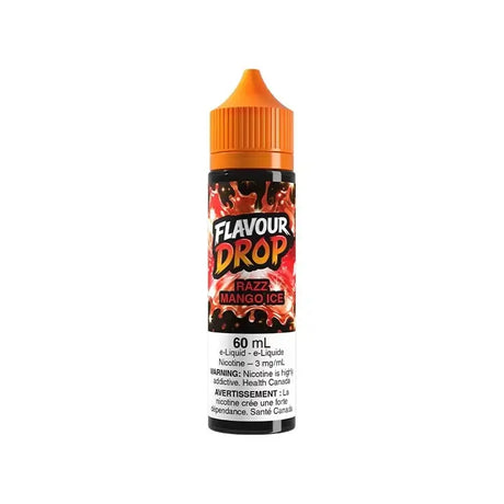 Flavour Drop - Razz Mango Ice - E-liquide 60 ml