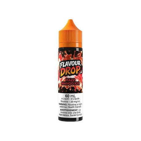 Flavour Drop - Razz Mango Ice - Salt Nic E-Liquid