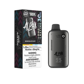 Flavour Beast Alpha 80K - Bomb Blue Razz - Disposable Vape - Vapeshop Mania