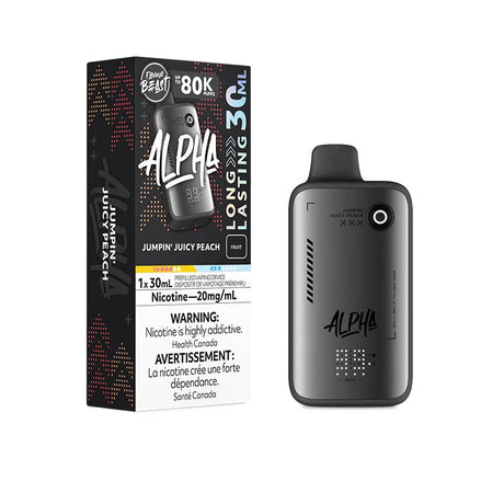 Flavour Beast Alpha 80K - Jumpin' Juicy Peach - Disposable Vape - Vapeshop Mania