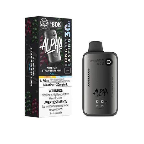 Flavour Beast Alpha 80K - Supreme Strawberry Kiwi Iced - Disposable Vape - Vapeshop Mania