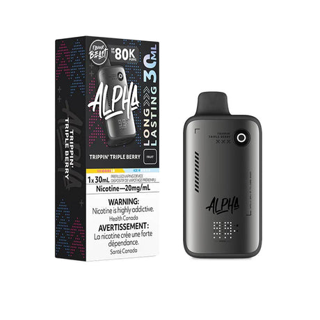 Flavour Beast Alpha 80K - Trippin' Triple Berry - Disposable Vape - Vapeshop Mania