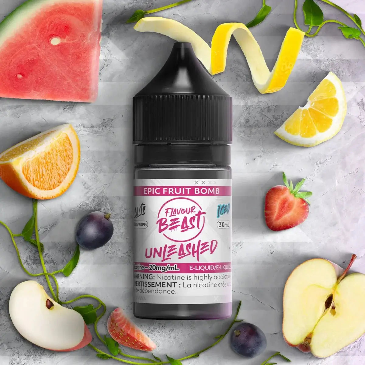 Flavour Beast Epic - Fruit Bomb Ice - E-liquide Salt Nic - E-liquide Salt Nic - Vapeshop Mania