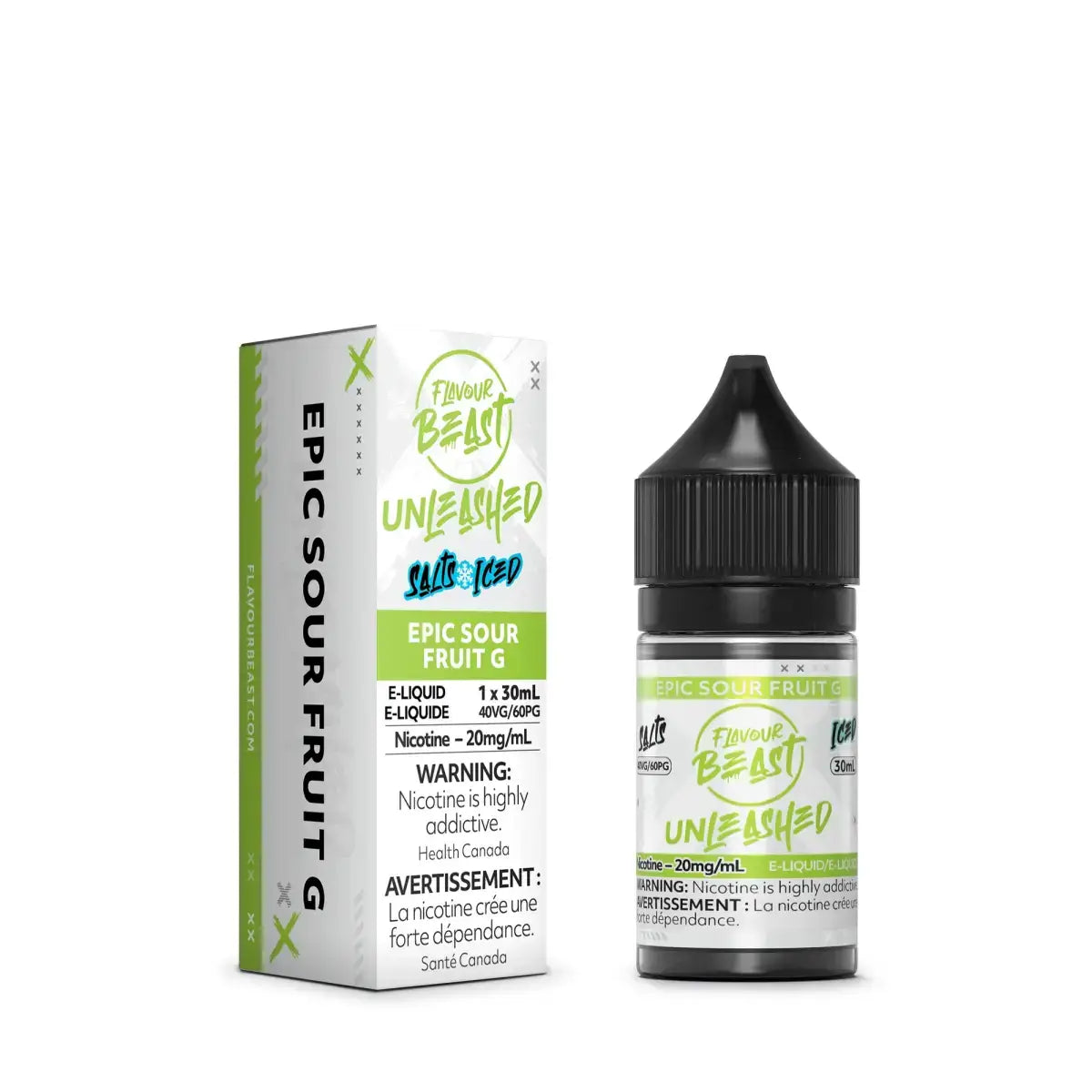 Flavour Beast Epic - Sour Fruit G - E-liquide au sel de nicotine - E-liquide au sel de nicotine - Vapeshop Mania