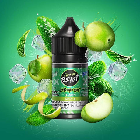 Flavour Beast - Extreme Mint Fuzion Apple (Iced) - Salt Nic E-Liquid - Salt Nic E-Liquid - Vapeshop Mania