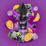 Flavour Beast - Groovy Grape Passionfruit Ice - Salt Nic E-Liquid - Salt Nic E-Liquid - Vapeshop Mania