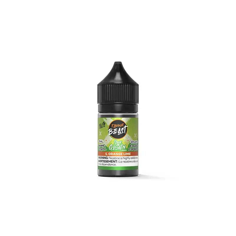 Flavour Beast Gushin - Orange Lime - E-liquide Salt Nic - E-liquide Salt Nic - Vapeshop Mania
