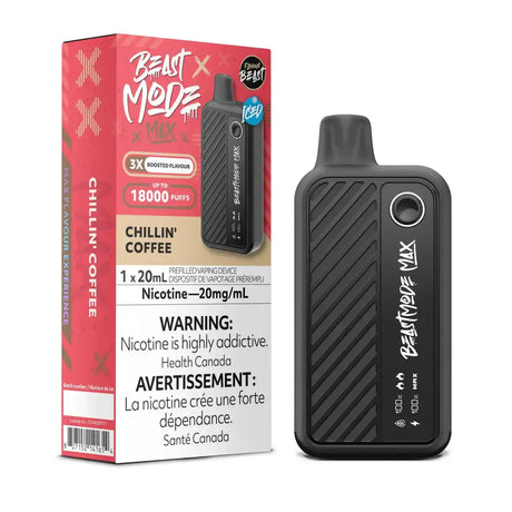 Flavour Beast Mode Max 18K - Chillin' Coffee Ice - Disposable Vape - Vapeshop Mania