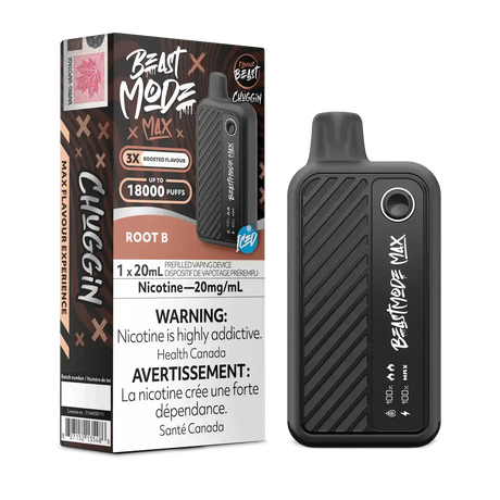 Flavour Beast Mode Max 18K - Chuggin' Root B - Disposable Vape - Vapeshop Mania