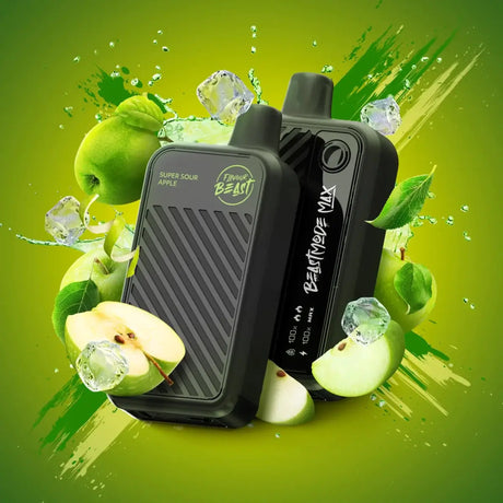 Flavour Beast Mode Max 18K - Super Sour Apple - Disposable Vape - Vapeshop Mania