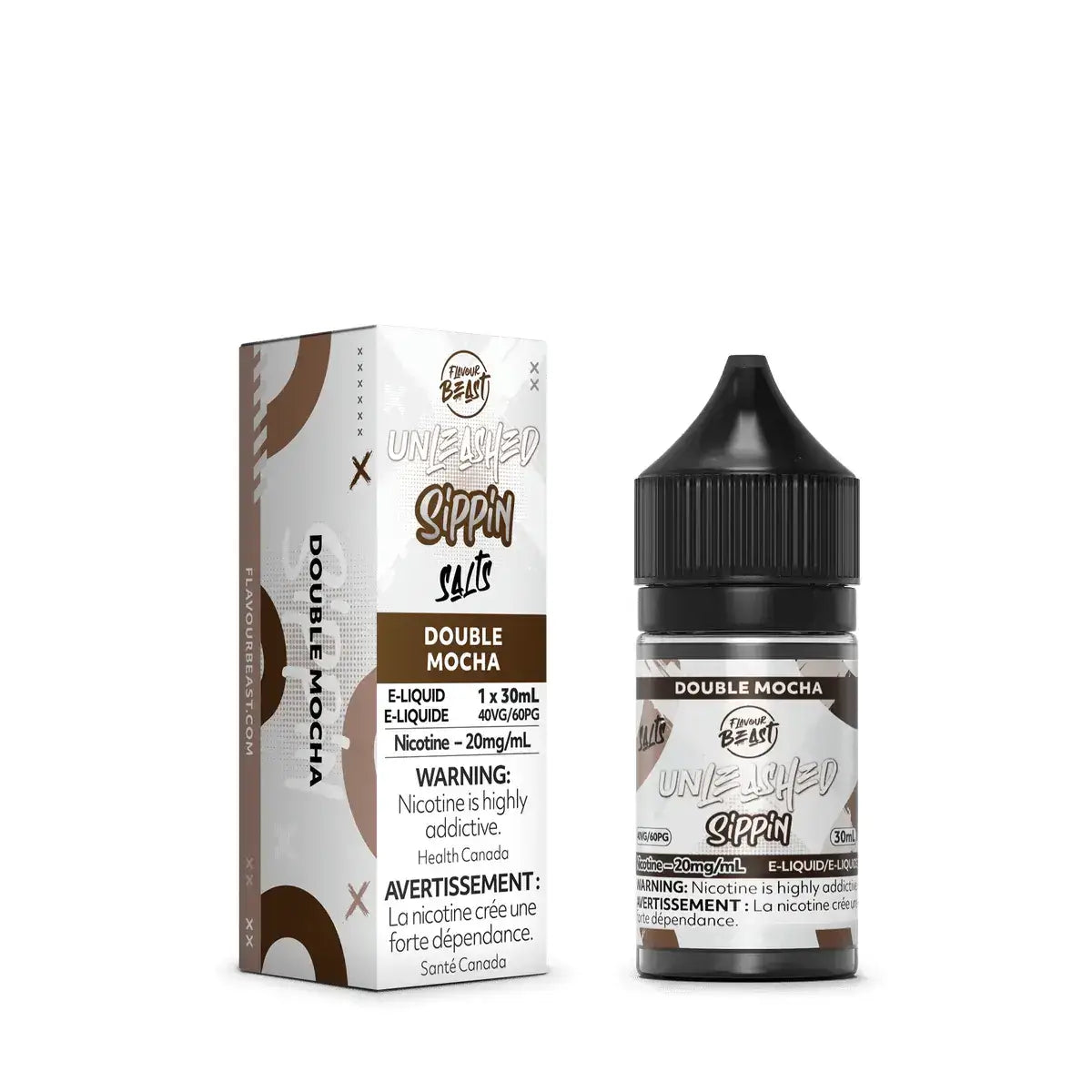 Flavour Beast Sippin - Double Mocha - E-liquide Salt Nic - E-liquide Salt Nic - Vapeshop Mania