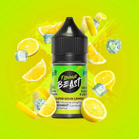 Flavour Beast - Super Sour Lemon - Salt Nic E-Liquid - Salt Nic E-Liquid - Vapeshop Mania
