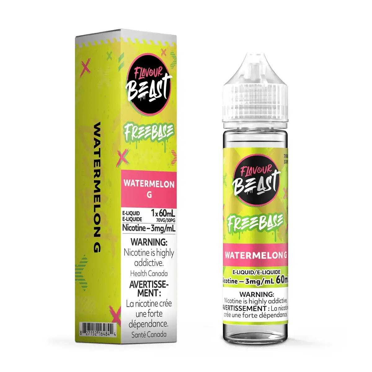 Flavour Beast - Watermelon G - E-Liquid - Freebase E-Liquid - Vapeshop Mania