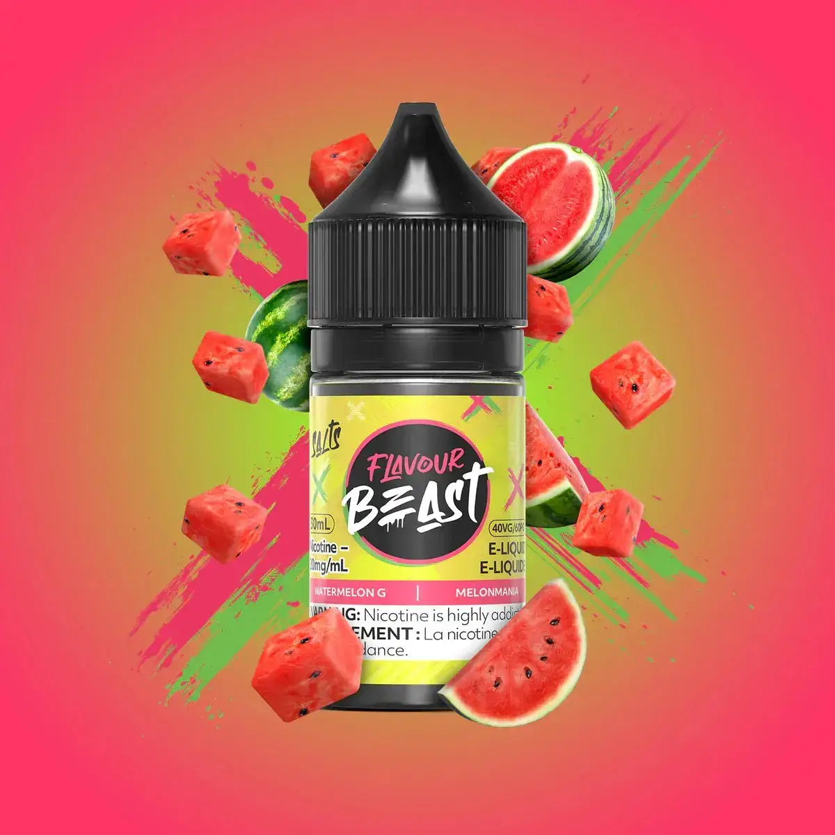 Flavour Beast - Watermelon G - E-liquide Salt Nic - E-liquide Salt Nic - Vapeshop Mania